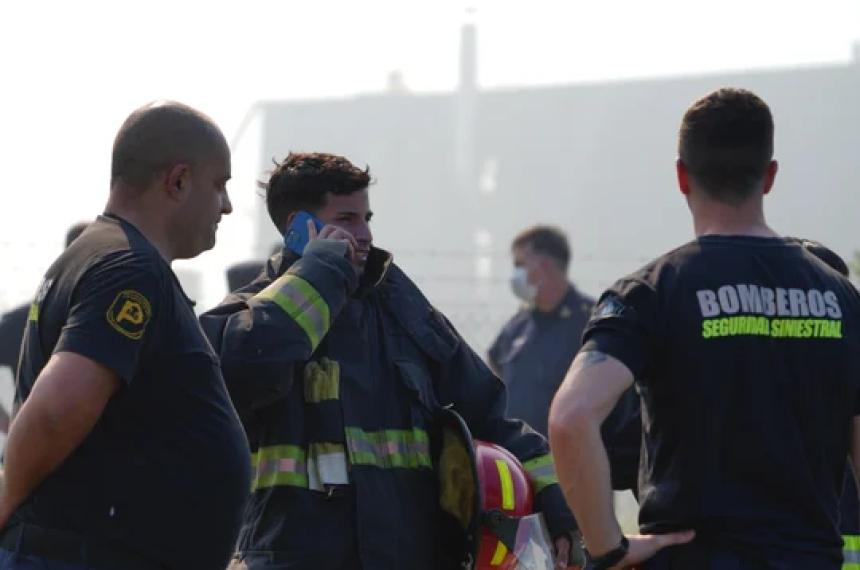 An quedan focos activos luego de la explosión