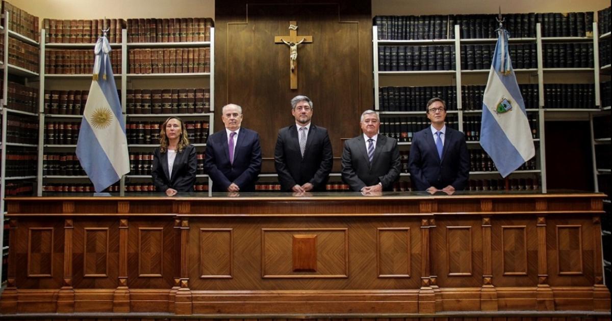 Los magistrados del Superior Tribunal de Justicia