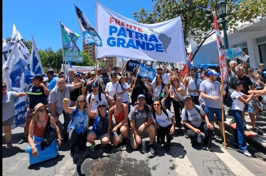 Patria Grande respaldoacute la decisioacuten de frenar el avance de Clariacuten