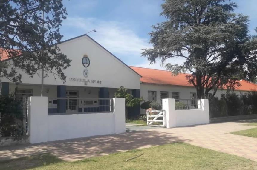 La escuela N° 62 vivió un accidente en una de sus aulas