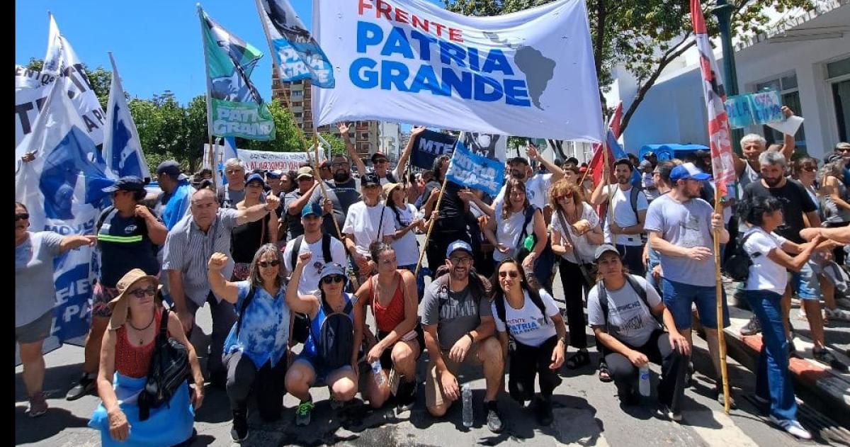 Patria Grande respaldoacute la decisioacuten de frenar el avance de Clariacuten