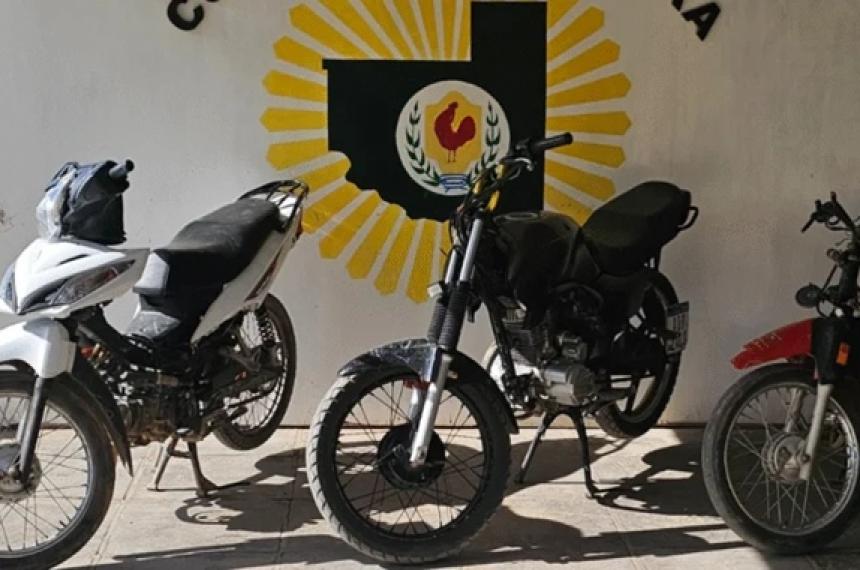 Las motos secuestradas corrían picadas en el acceso a Parera