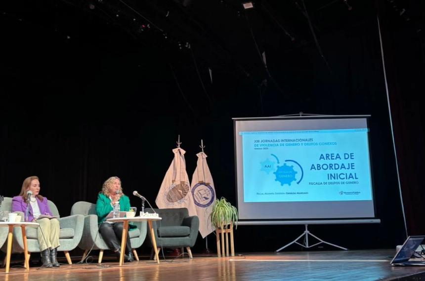 Presencia pampeana en jornadas de Violencia de Geacutenero