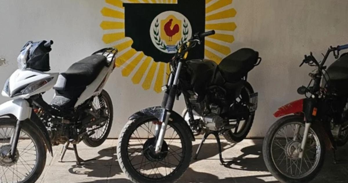 Las motos secuestradas corrían picadas en el acceso a Parera