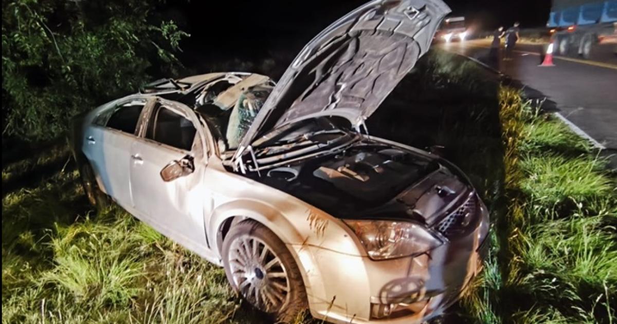 El siniestro vial se produjo cerca de Quehué