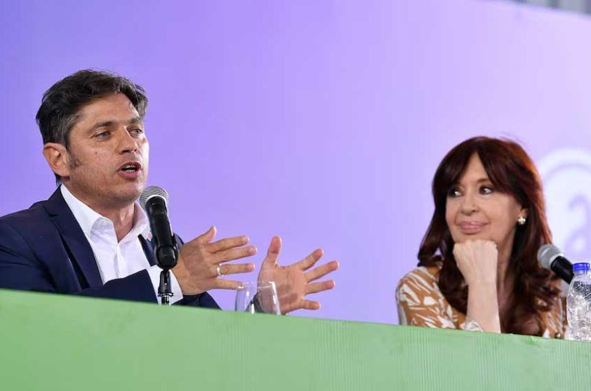 Axel Kicillof y Cristina Kirchner tienen una relación fría y solo se hablaron para el momento de las elecciones