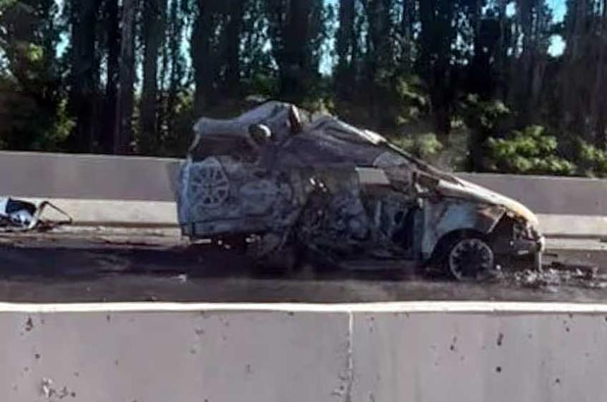 Murieron cuatro personas en un accidente en la Ruta 22 en Río Negro