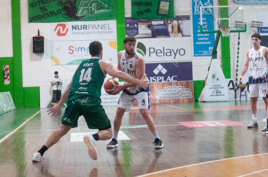 Franco Zalabardo fue uno de los goleadores de All Boys en el triunfo sobre Ferro