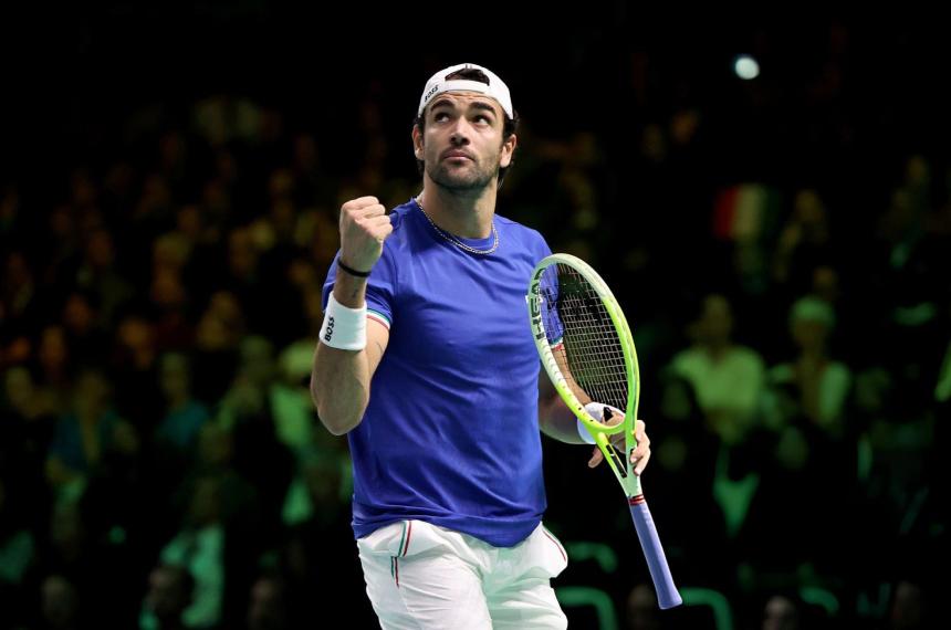 Berrettini atraviesa un gran momento y es clave en este equipo italiano