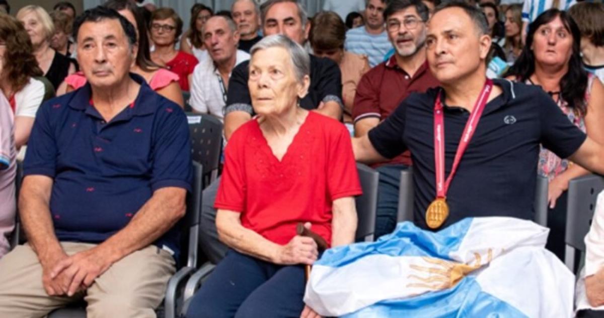Ramón Martínez (a la izquierda) padre de Daniel falleció este viernes en Santa Rosa