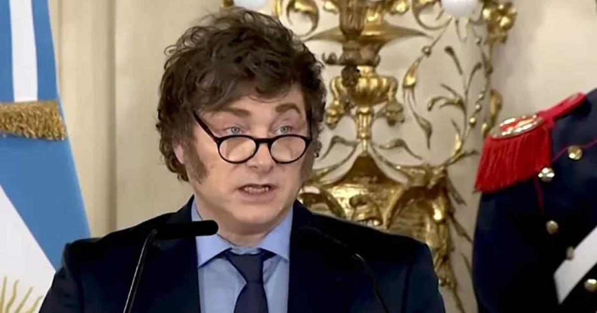 Javier Milei presidente de la Nación