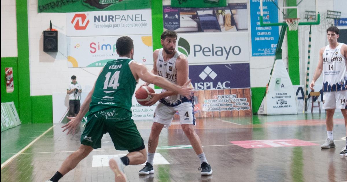 Franco Zalabardo fue uno de los goleadores de All Boys en el triunfo sobre Ferro