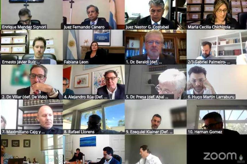 El juicio por la causa Cuadernos se realiza vía Zoom