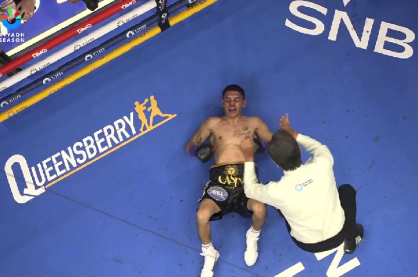 Martínez recibe la cuenta final (Imagen TV)