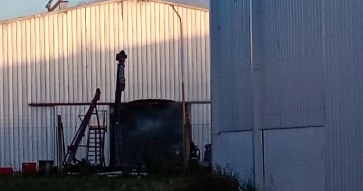Incendio en el Parque Industrial de General Pico
