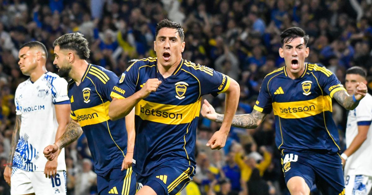 La Bestia Merentiel anotó los dos goles del Xeneize y fue la gran figura