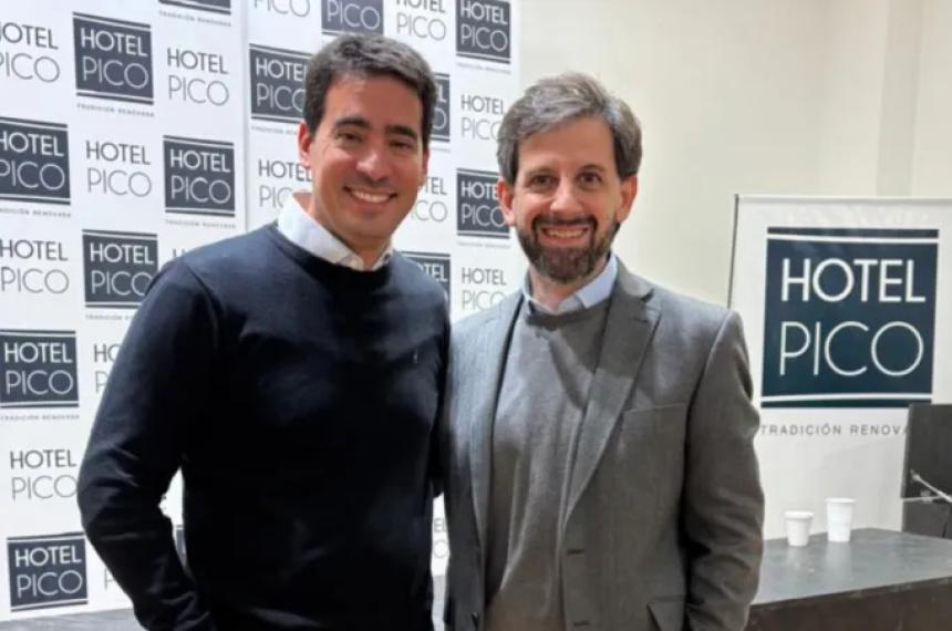 Ravier y Patterer cuando todo eran sonrizas entre los libertarios