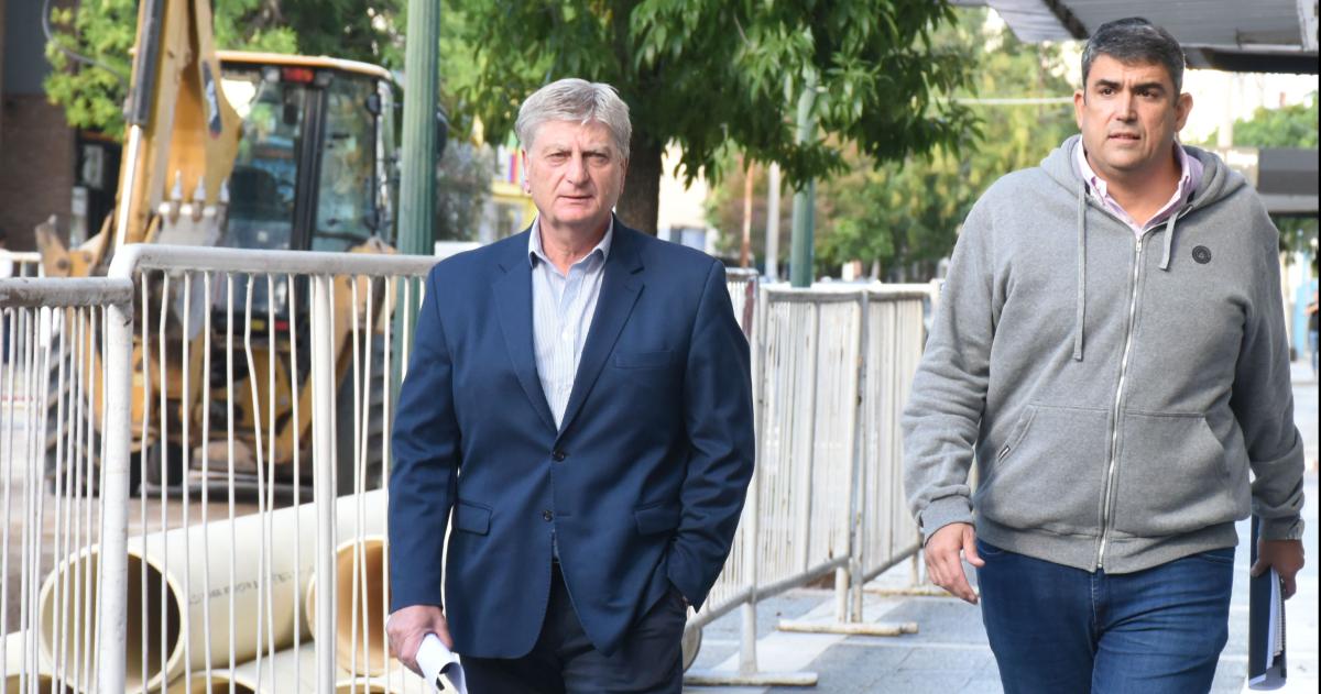 El gobernador Ziliotto y el senador Bensusn