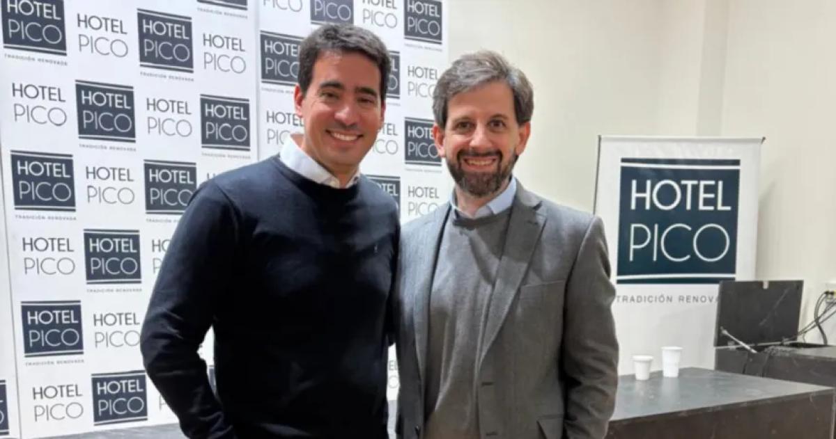 Ravier y Patterer cuando todo eran sonrizas entre los libertarios