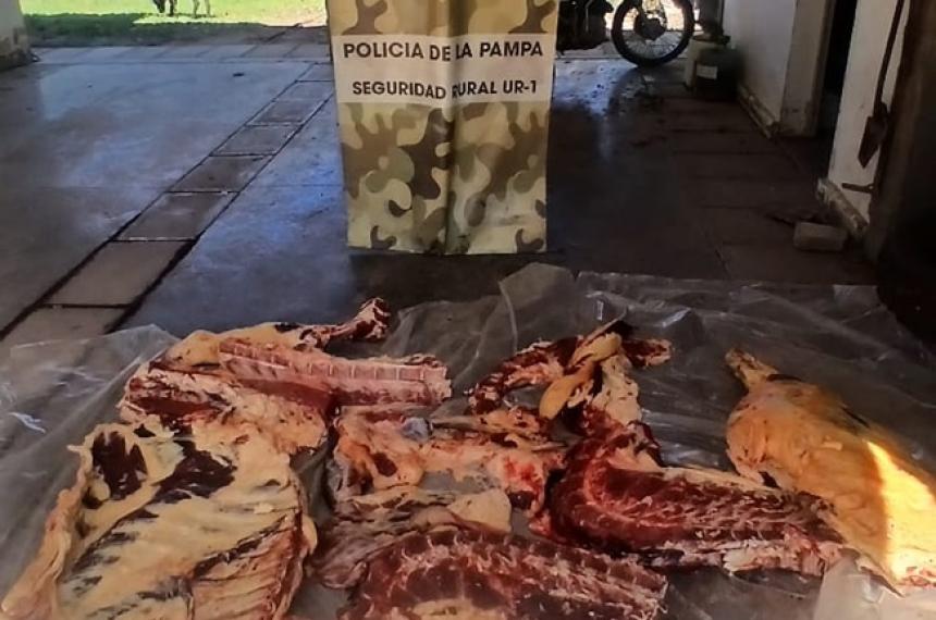 El operativo se realizó en el cruce de las rutas provinciales 10 y 11