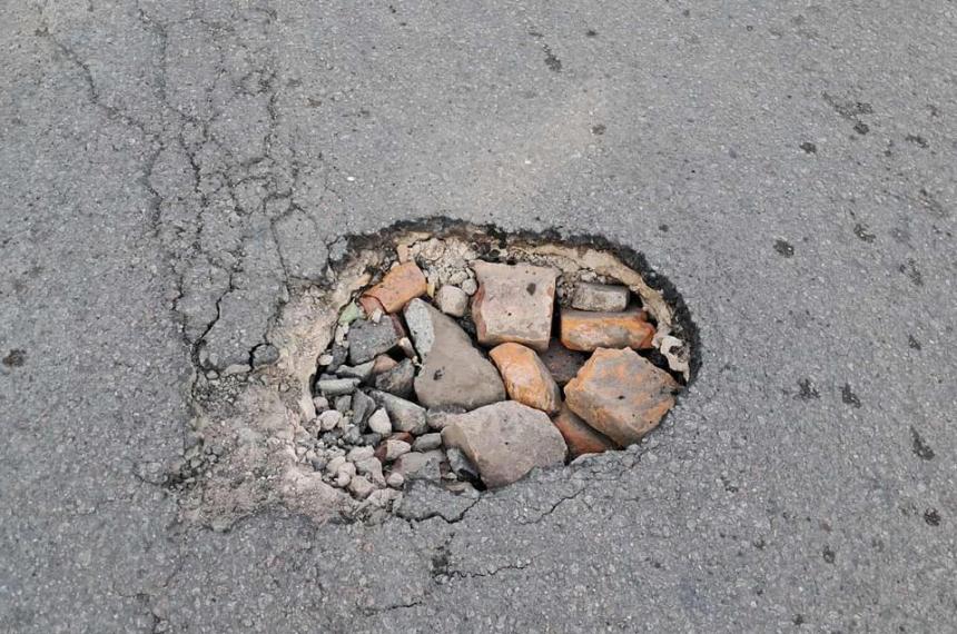 Una de las fotos enviadas a El Diario por los vecinos