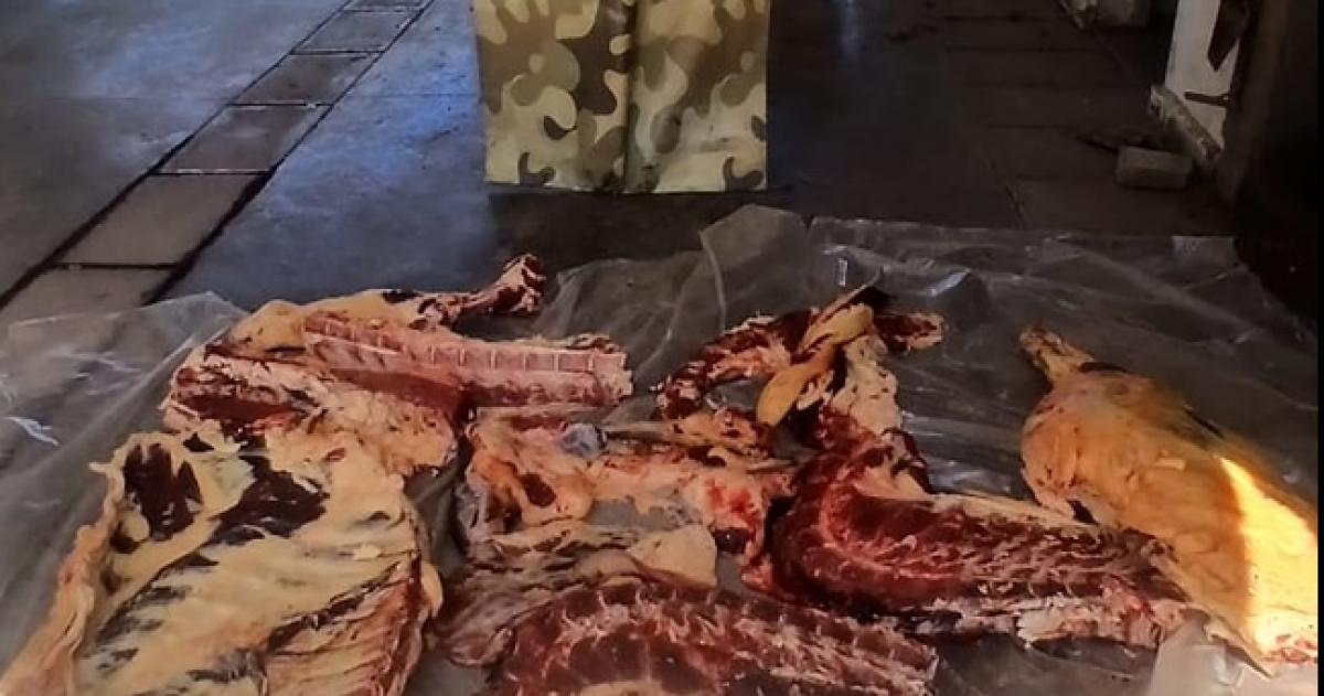 El operativo se realizó en el cruce de las rutas provinciales 10 y 11