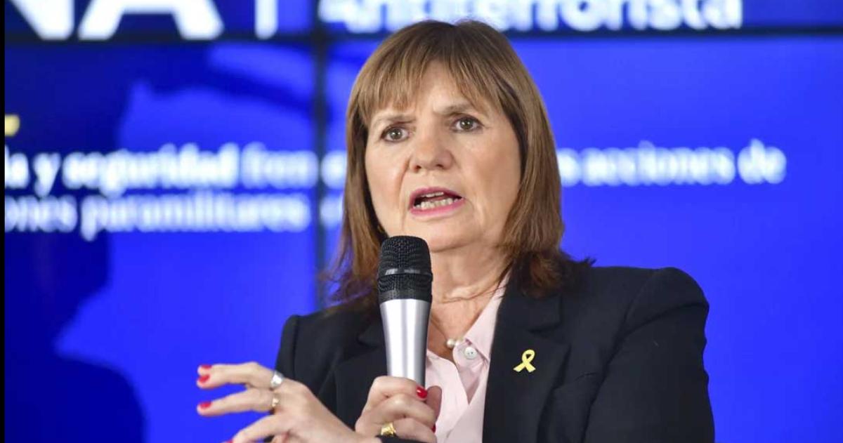 Patricia Bullrich ministra de Seguridad