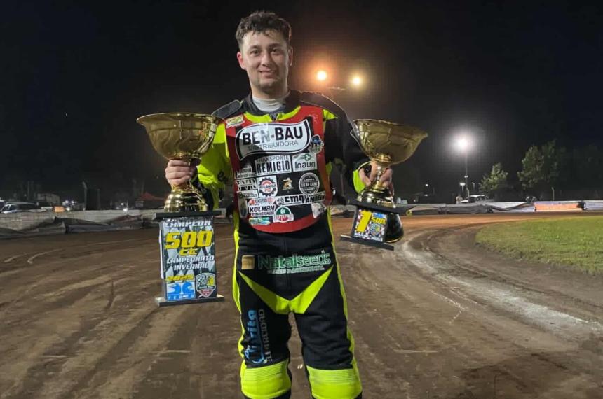 Gran cierre de campeonato para Eber quien obtuvo su tercer título consecutivo