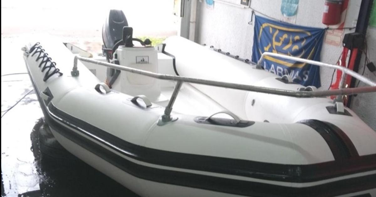 La embarcación pertenece a un vecino de Toay