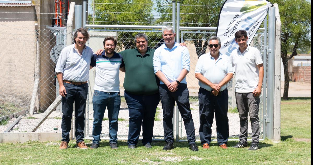 Agustoni incorporó servicio de telefonía móvil con la puesta en funcionamiento de una torre 4G