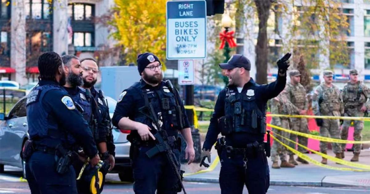 Dos soldados de la Guardia Nacional fueron asesinados a metros de la Casa Blanca y hay un detenido