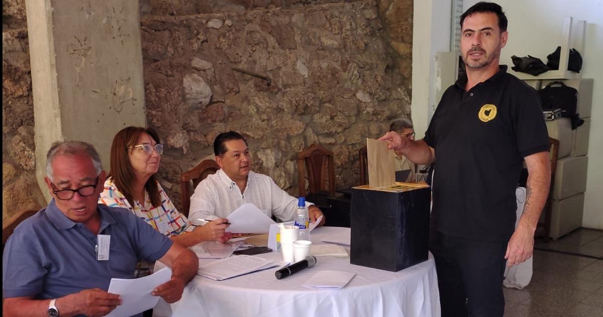 El secretario general de SiTraViP Héctor Alejandro Melón