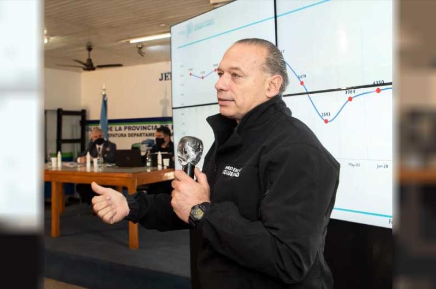 El senador provincial y ex secretario de Seguridad Sergio Berni