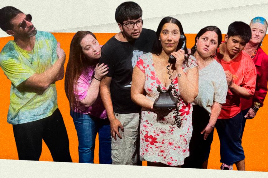 La obra refleja el amor el humor y la vida misma en clave grotesca