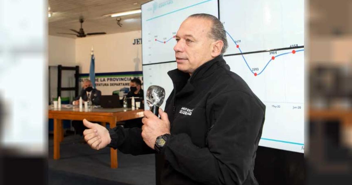 El senador provincial y ex secretario de Seguridad Sergio Berni