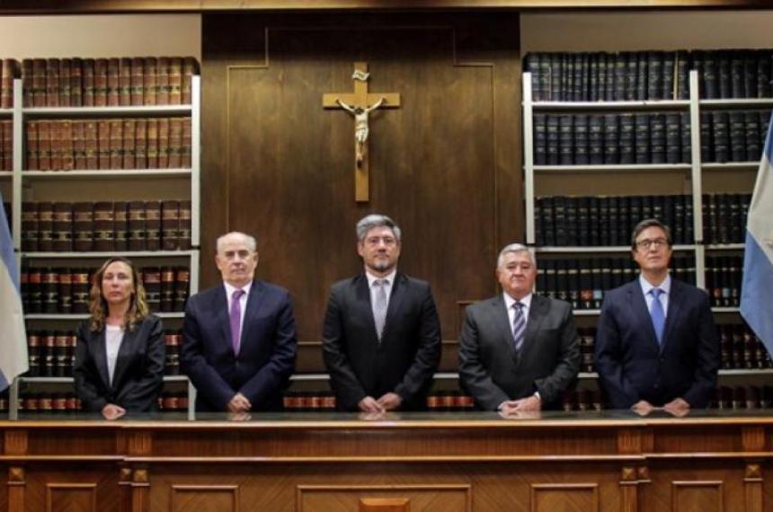 Los y la ministra del Superior Tribunal de Justicia de La Pampa