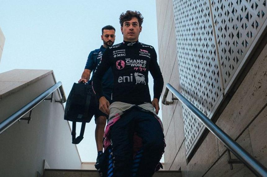 Colapinto no pudo mejorar en la clasificación en Lusail