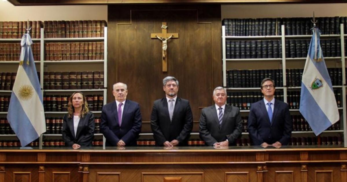 Los y la ministra del Superior Tribunal de Justicia de La Pampa