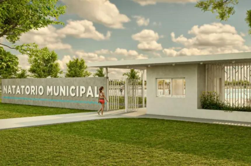 La pileta se encuentra bajo obras que mejorarn su fachada y su interior