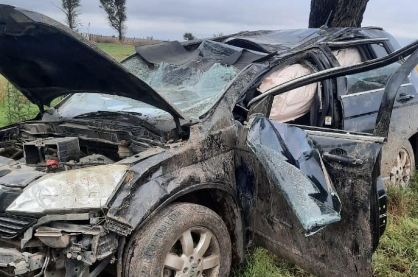 Ocurrió minutos después del mediodía de este domingo en cercanías de Villa Mirasol