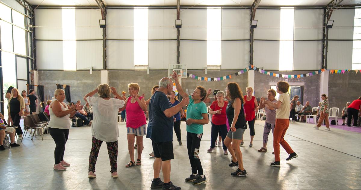 General Pico- cierre anual de la colonia para personas mayores