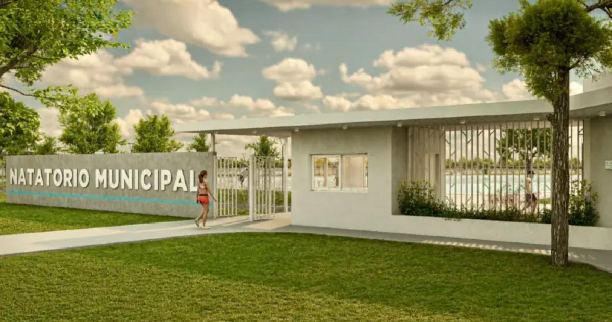 La pileta se encuentra bajo obras que mejorarn su fachada y su interior