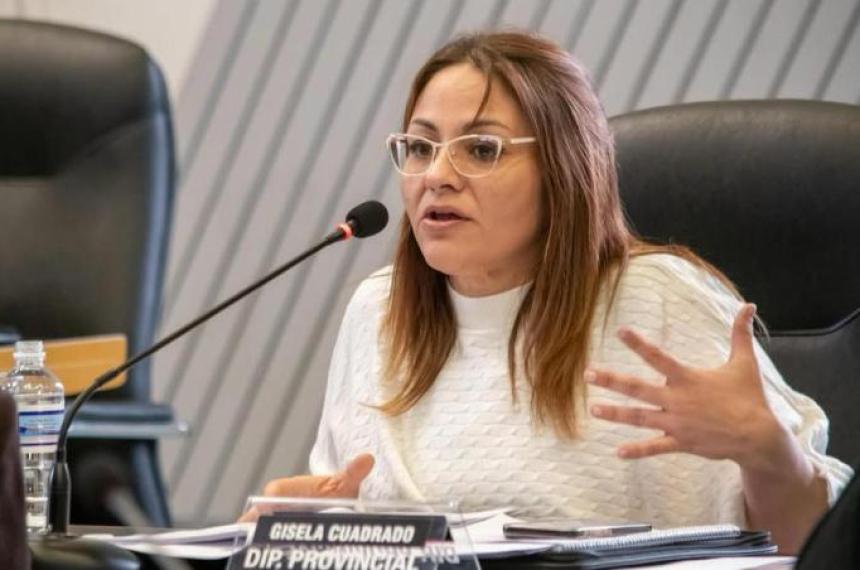 La diputada radical Gisela Cuadrado