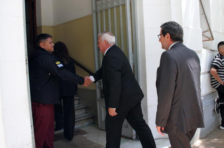 Las partes realizaron una inspección ocular en el pabellón de la Alcaidía