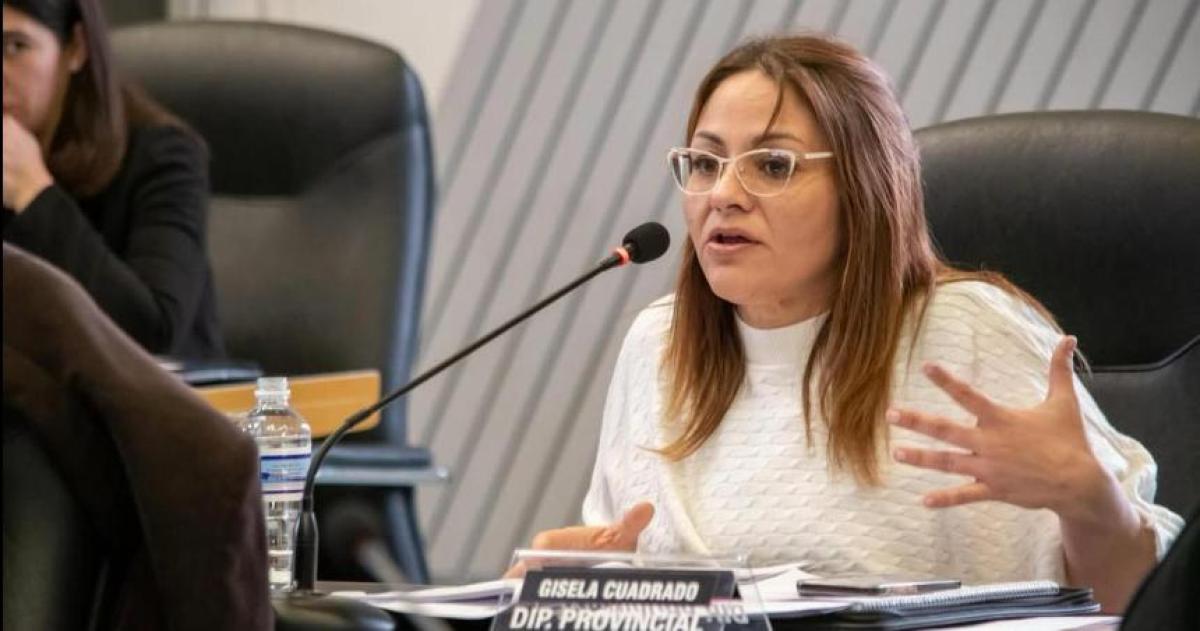 La diputada radical Gisela Cuadrado