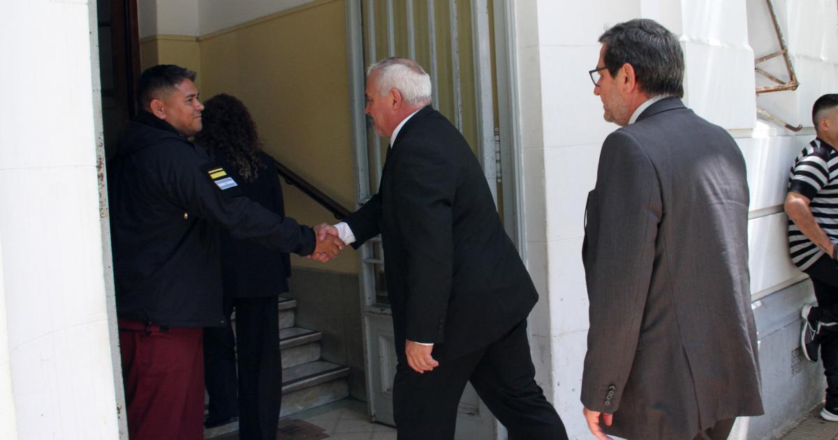 Las partes realizaron una inspección ocular en el pabellón de la Alcaidía