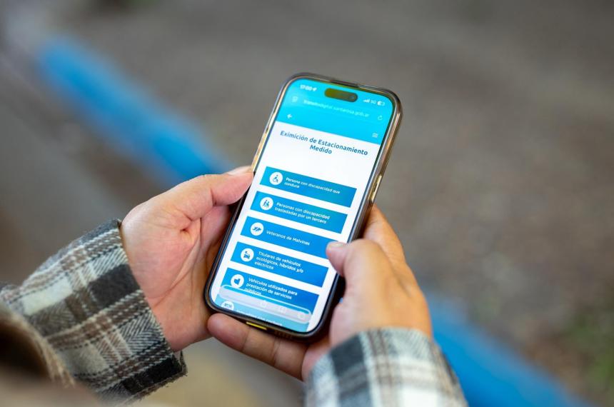La capital pampeana renovó la app del Estacionamiento Medido