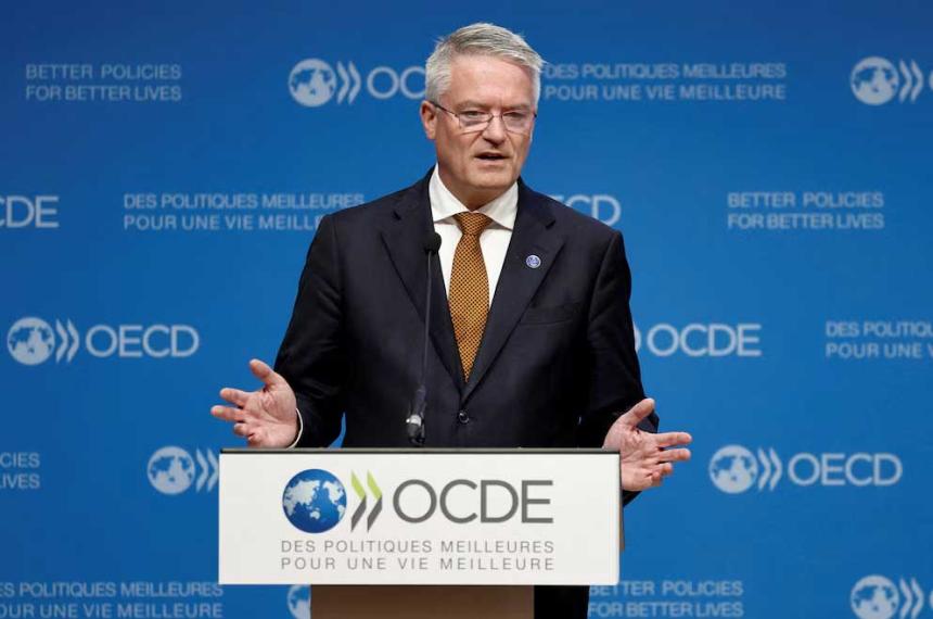 El Secretario General de la OCDE Mathias Cormann Segn la entidad el crecimiento estar impulsado por la inversión y las exportaciones