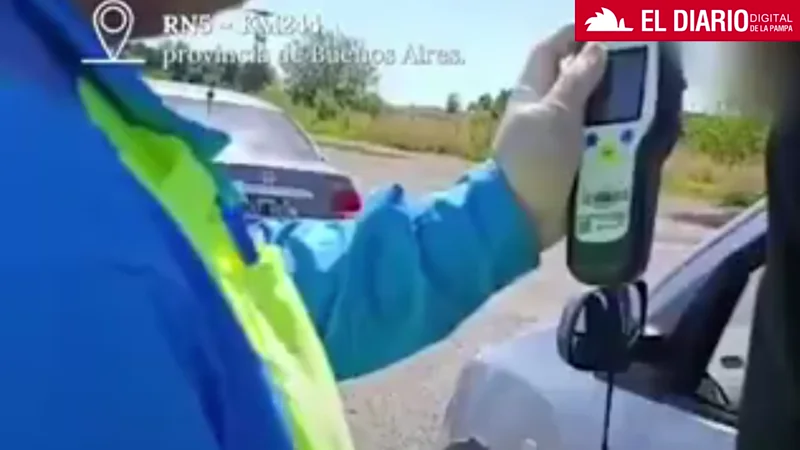 Conductor dio 224 de alcohol en sangre en la Ruta 5- No tuvimos una noche buena