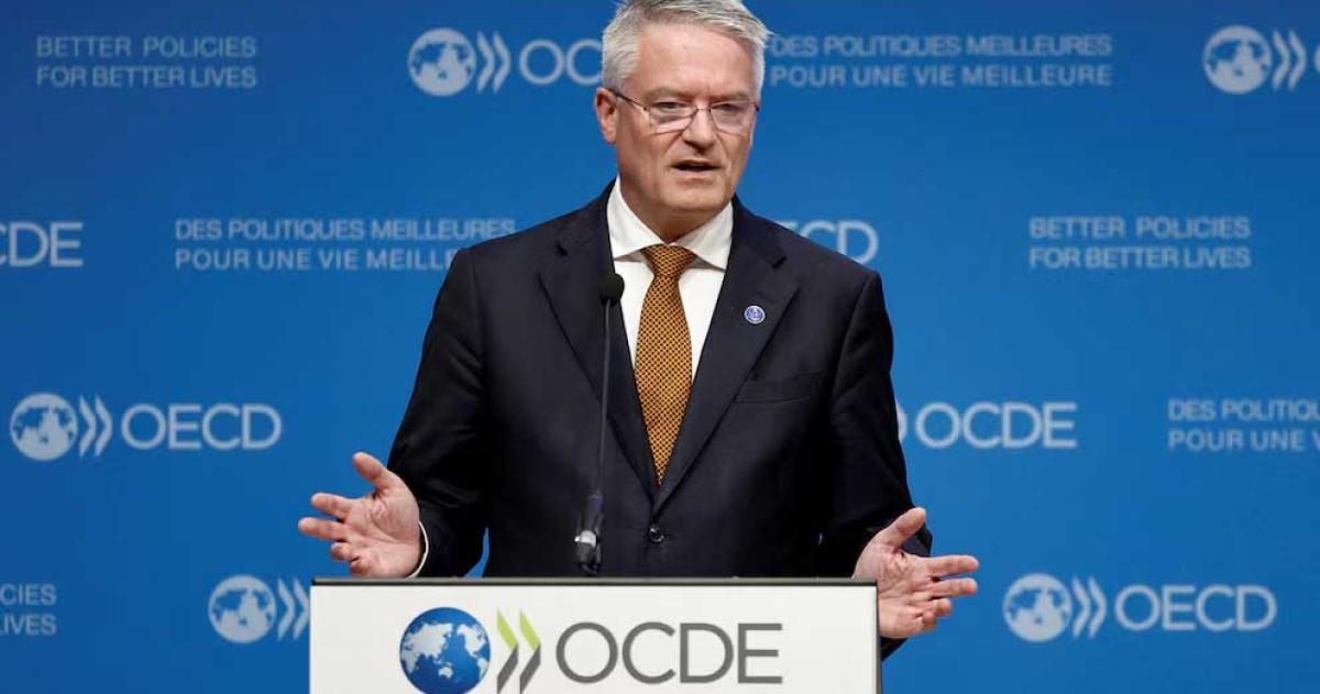El Secretario General de la OCDE Mathias Cormann Segn la entidad el crecimiento estar impulsado por la inversión y las exportaciones